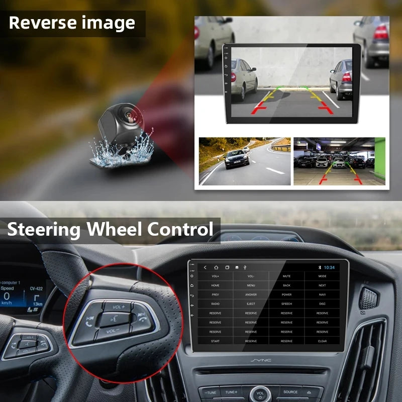 7"/9"/10" Android 11 Car Radio Androidauto Carplay 2 Din GPS Car Audio Automotive Multimedia Player car intelligent systems