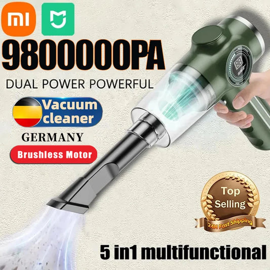 Xiaomi MIJIA Automobile Vacuum Cleaner 9800000PA Wireless 5in1 Portable Vacuum Handheld Electric appliance Cleaner For Car home