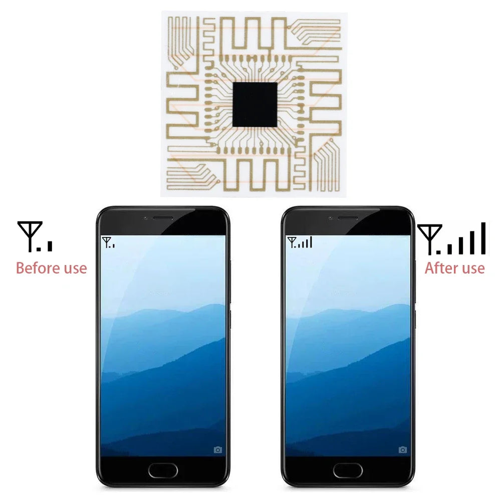 Transparent Signal Booster Stickers Mobile Phone Antenna Stickers For iPhone Samsung 5G 4G Universal Signal Amplifier