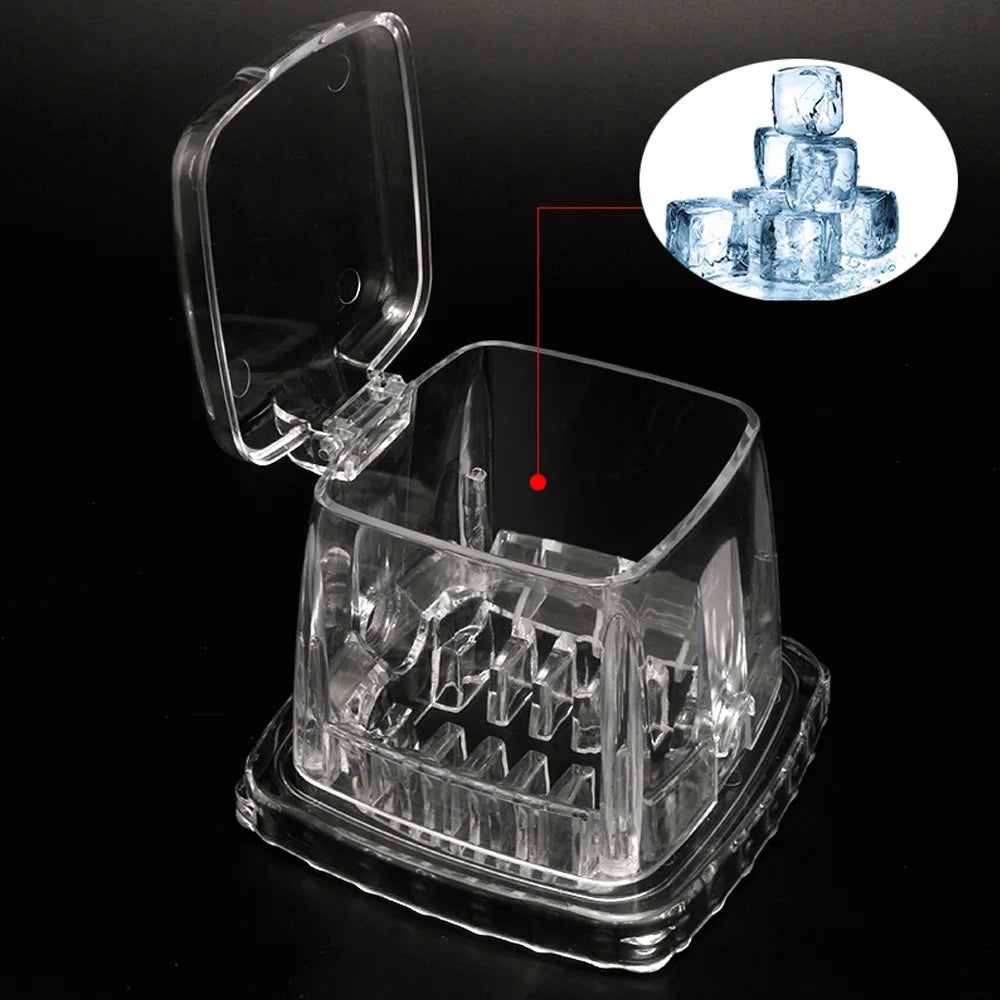 For Home Kitchen Bar Portable Multi-function Manual Ice Crusher Ice Blenders Tools Hand Shaved Ice Machine Transparent