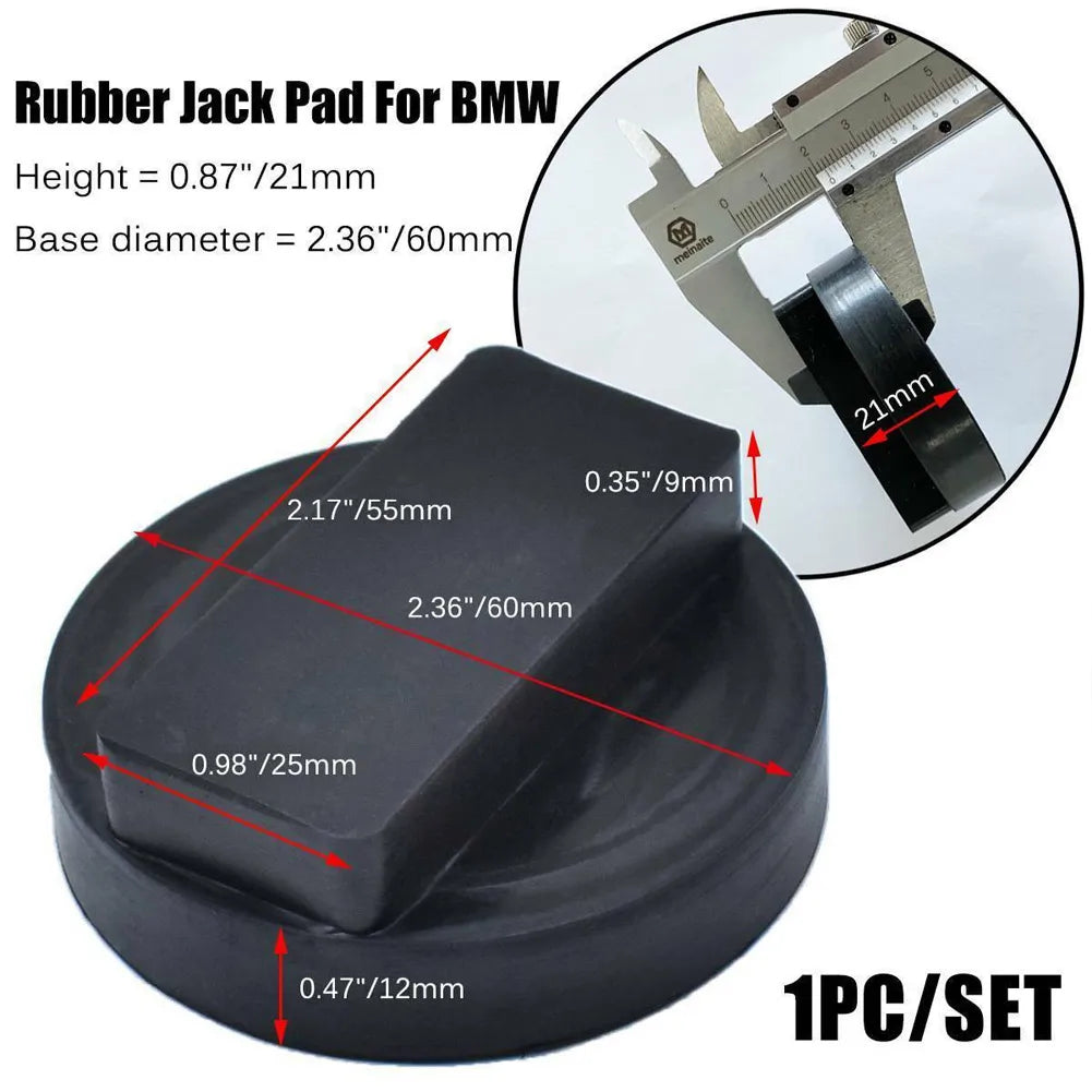 Rubber Jack Lift Adaptor Slotted Floor Jack Pad For BMW 1 Series E81 E82 E87 E88 F20 F21 1M For Roadster R59