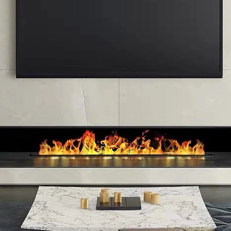 Smart Steam LED Flame TV Decorative Fireplace phone app 3D Water Vapour Electric Fireplace