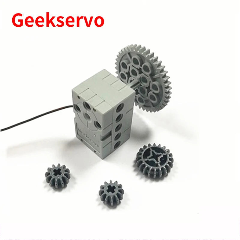 2/4/8Pcs 360° 2KG Servo Programmable Mini Geekservo Servo Dual Output Shaft for Micro:bit Raspberry Pi