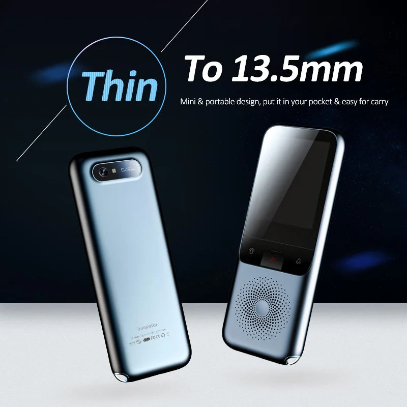 2023 New T11 Portable Audio Translator 138 Language Smart Translator Offline In Real Time Smart Voice AI Voice Photo Translator