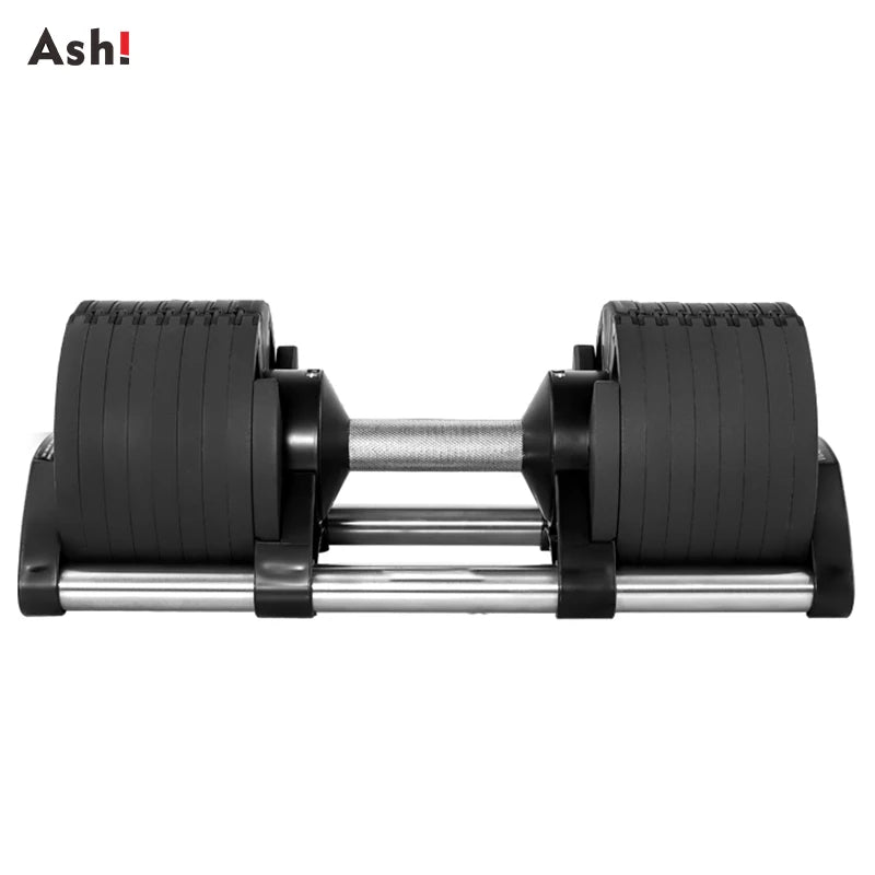 Adjustable Dumbbell Pair 2kg(5lb) or 4kg(9lb) Increase Max 45kg(100lb) Home Fitness OEM Dumbbells