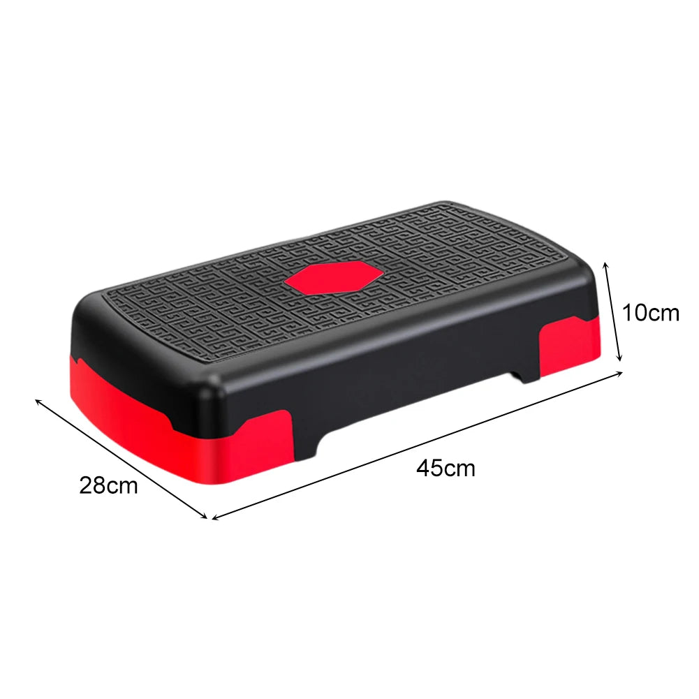 Gym Exercise Foot Pedal Mini Body Building Stepper Adjustable Non-slip Stable 200KG Load-bearing Portable Fitness Equipment