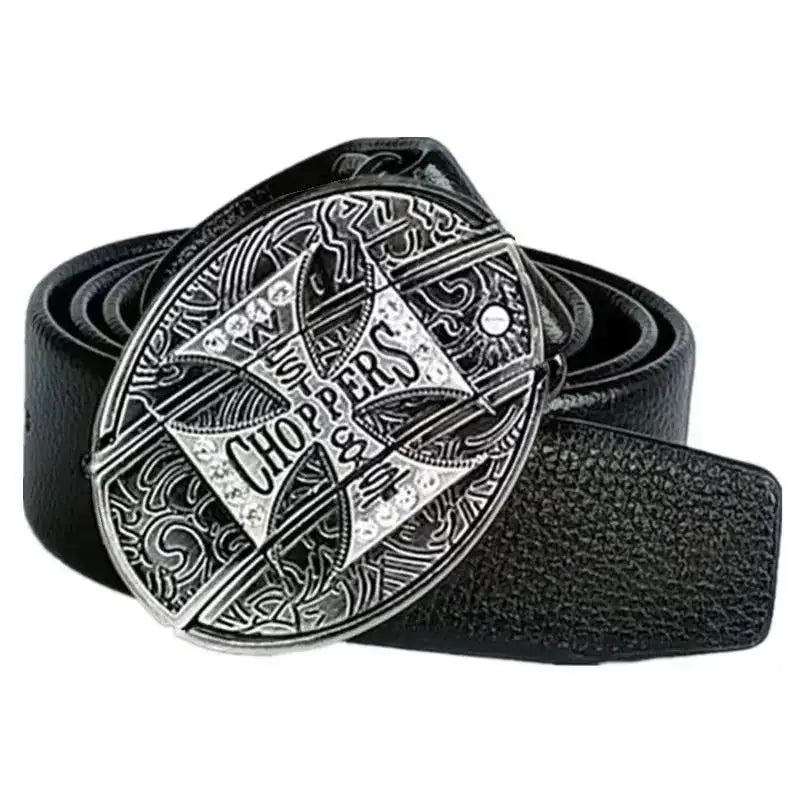 Men's Leather Belt for Self-defense and Multifunctional Waist Belt Belt for Men Luxury Gift Men’s Designer Belts