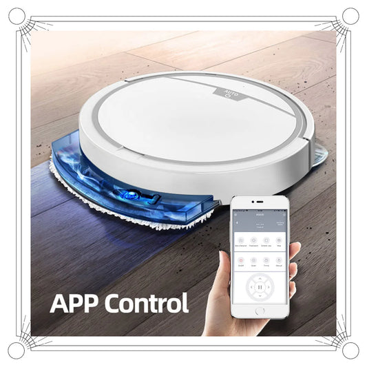 Automatic App Control Robot Vacuum Mop Household Floor Sweeper Wet and Dry Electric Mop Robot Vacuum Cleaner Cleaning Machine