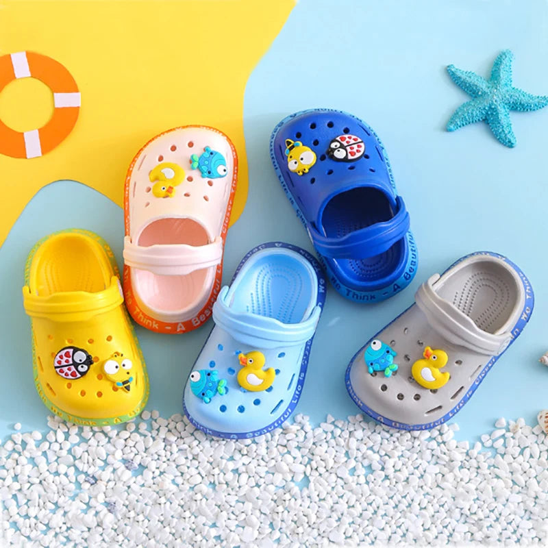 Summer Baby Shoes Sandals for Girls Boy Mules Baby Girl Shoes Cartoon Sandal Infantil for Boy Children's Garden Shoes