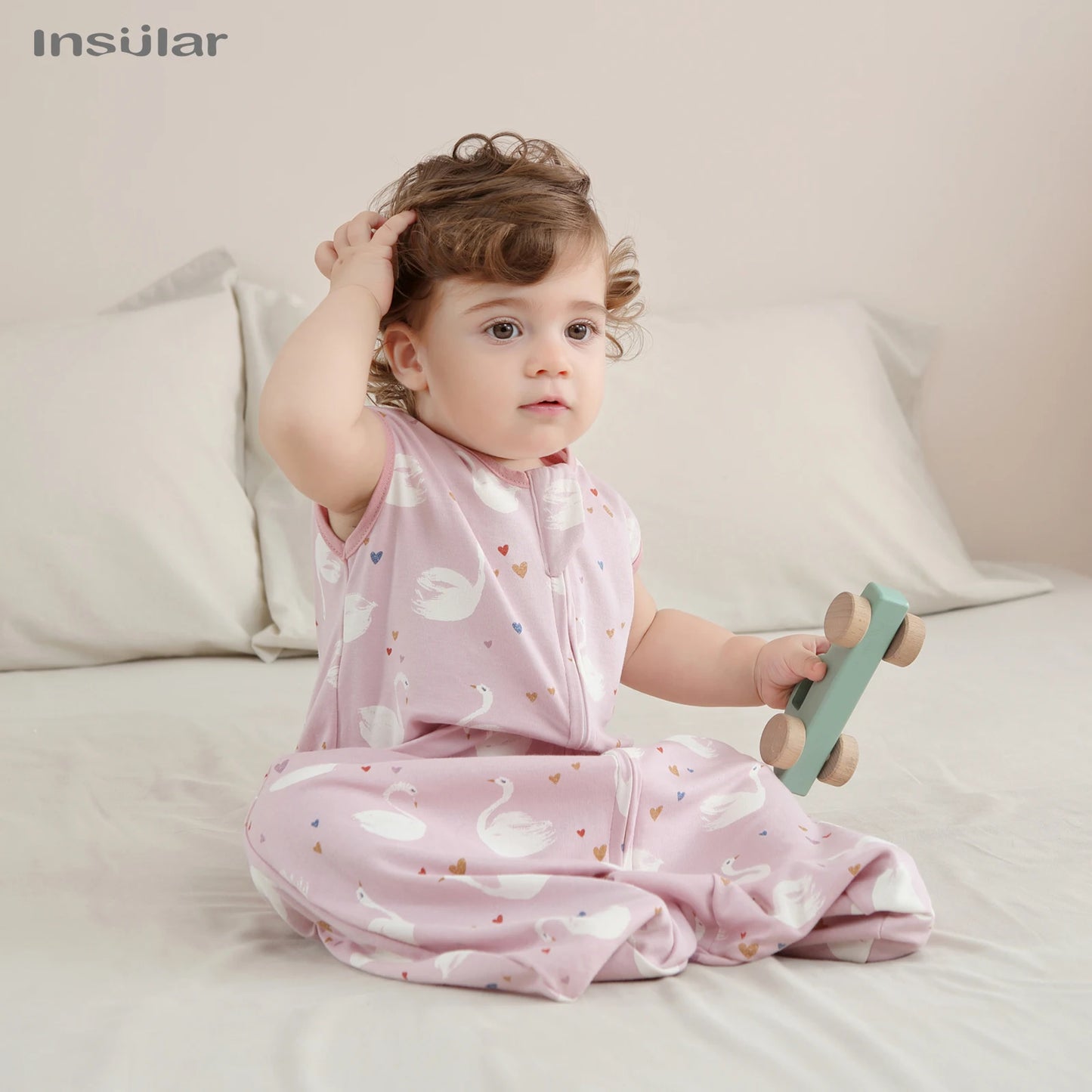 Sleeveless Vest Baby Sleeping Bag Cotton Thin Breathable Pajamas Anti-Kicking Cocoon for Newborn Envelope Sleep Sack Bedding