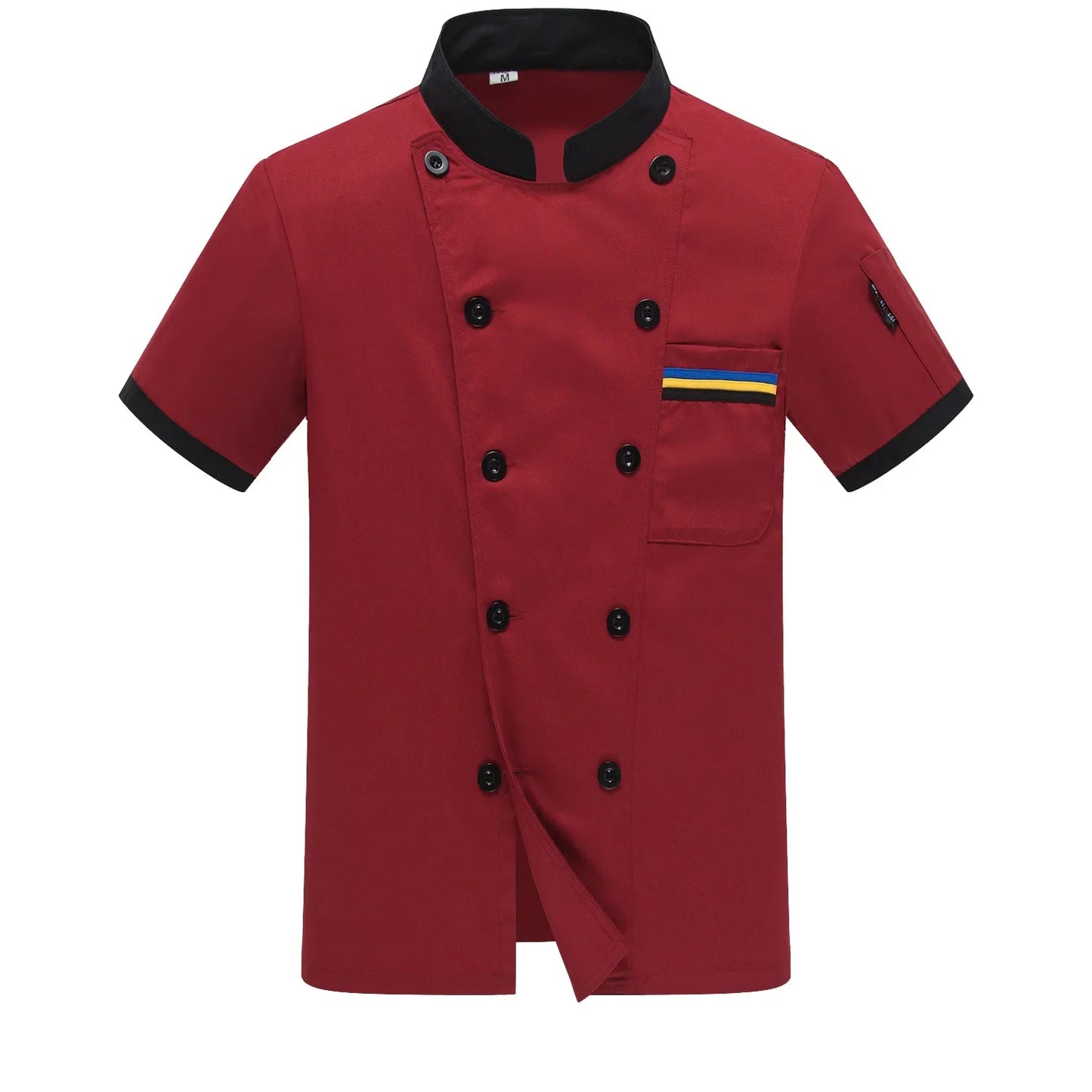 Professional Short Sleeve Chef Jacket for Food Service Industry