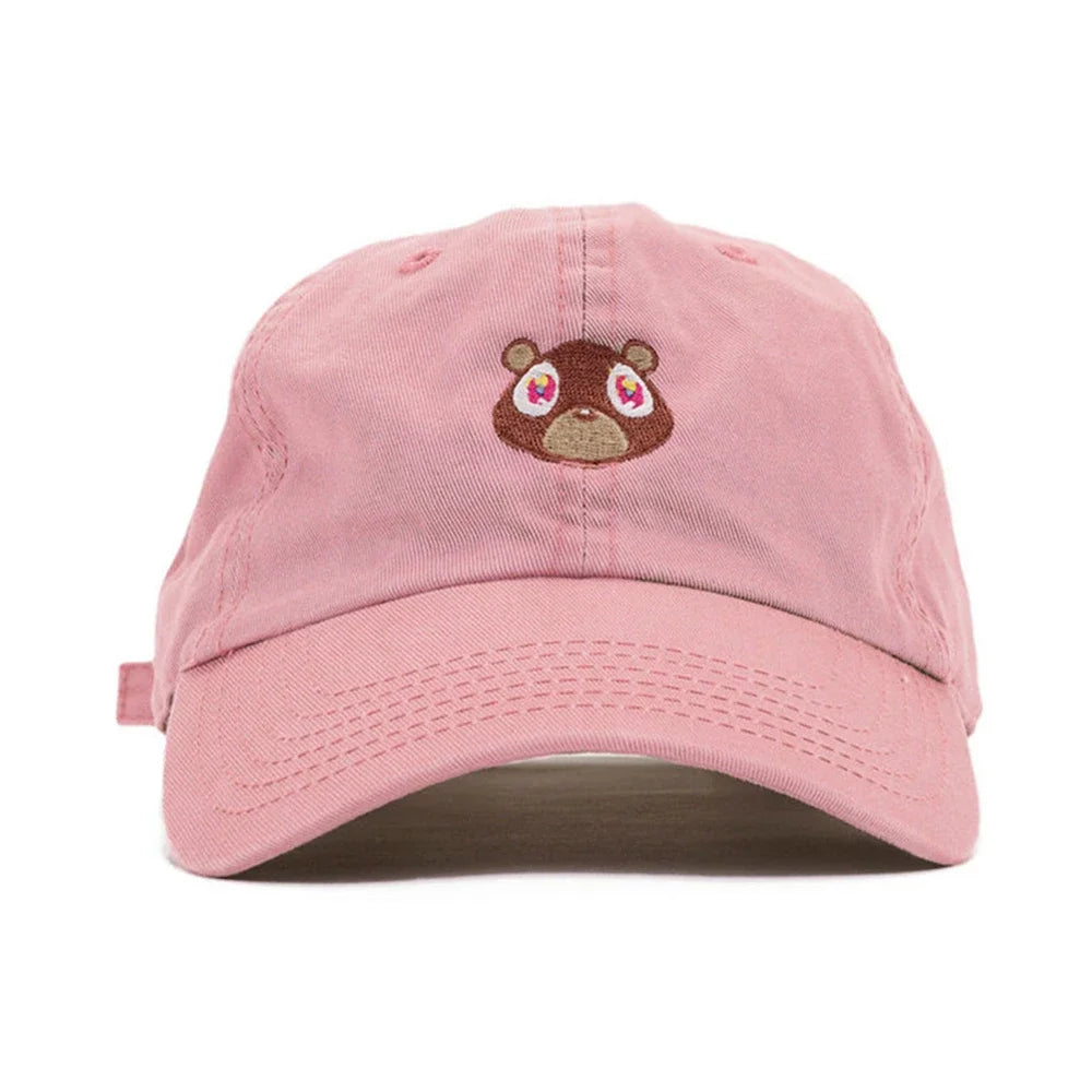 Kanye West Ye Bear Dad  Lovely Baseball Cap Summer For Men Women Snapback Unisex Exclusive Release Hip Hop Hot Style Hat