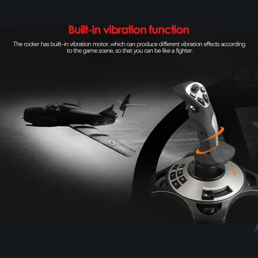 PXN-2113 Joystick Flight Simulator Gamepad Controller Pc Flight Simulator Cockpit Stick for PC/Desktop