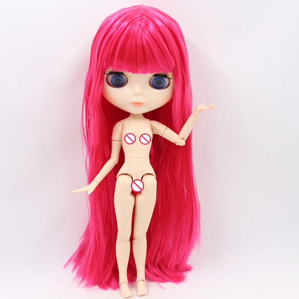 ICY DBS Blyth دمية الجسم المشترك 30 سنتيمتر BJD لعبة وجه أبيض لامع ووجه بلوري مع أيدي إضافية AB ولوحة 1/6 لتقوم بها بنفسك دمية الموضة